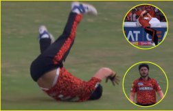 सिर के बल गिरा फिर मार दी गुलाटी, SanVIR ने ऐसे पकड़ा IPL 2024 का बेस्ट कैच; देखें VIDEO