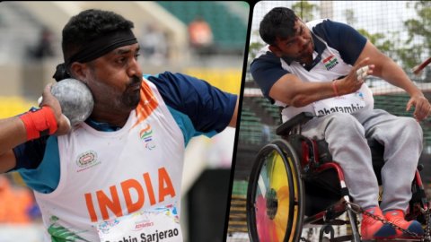 World Para-Athletics: Sachin wins gold, Dharambir bags bronze as India take tally to 12 medals (Ld)