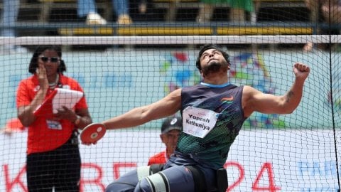 Yogesh Kathuniya clinches silver in 2024 World Para-Athletics Championships