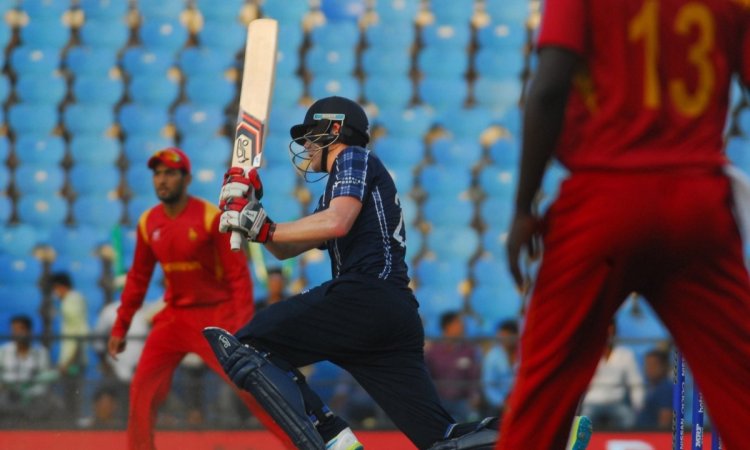 (100316) Nagpur: ICC World T20 - Qualifier - Scotland vs Zimbabwe (First Round, Group B) (Batch-8)