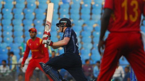 (100316) Nagpur: ICC World T20 - Qualifier - Scotland vs Zimbabwe (First Round, Group B) (Batch-8)