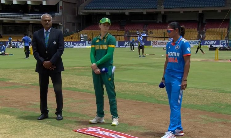 1st ODI: India women opt to bat first against South Africa in Bengaluru