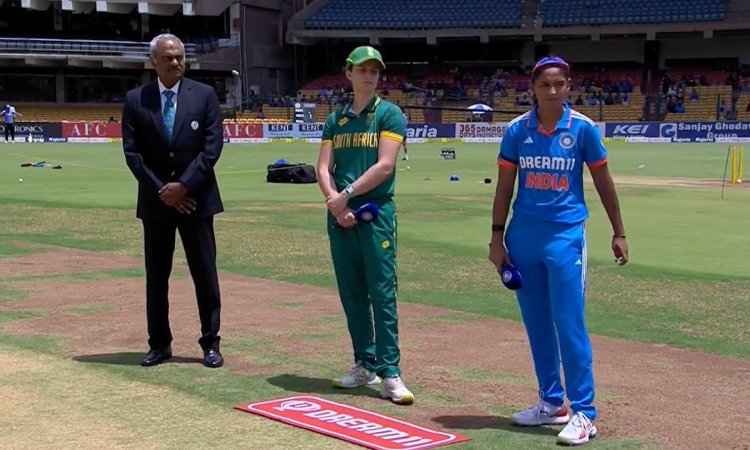 3rd ODI: Priya, Shreyanka come in as SA opt to bat first against India