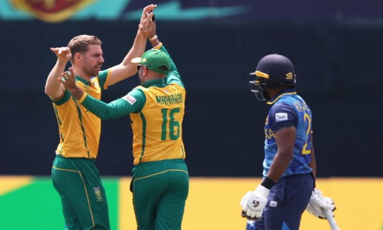 T20 World Cup 2024 Sri Lanka all out for 77 runs against South africa