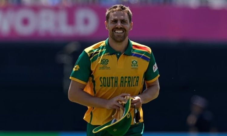 Anrich Nortje creates history in t20 world cup equals graeme swann's record