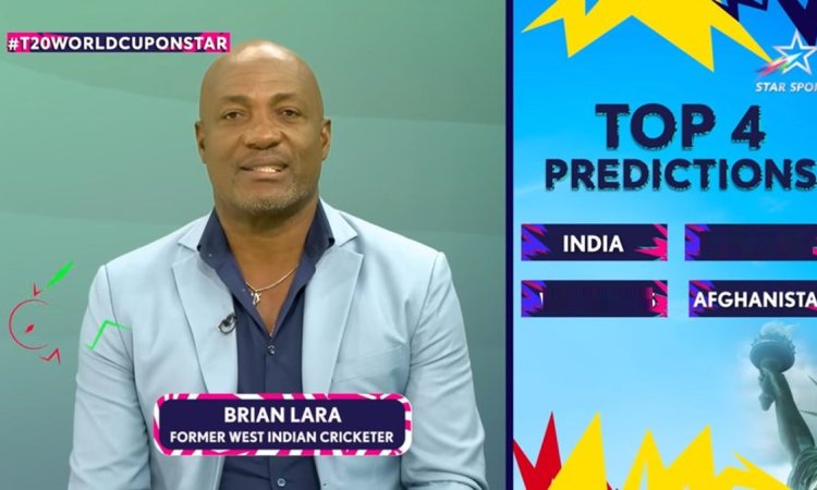 Brian Lara was the only expert who picked Afghanistan in the Semis Finals