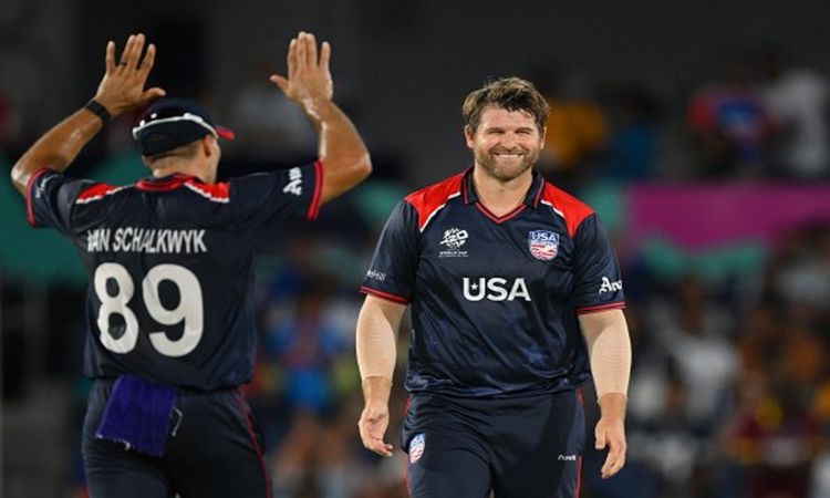  Corey Anderson strikes with his first ball in T20 World Cup 2024