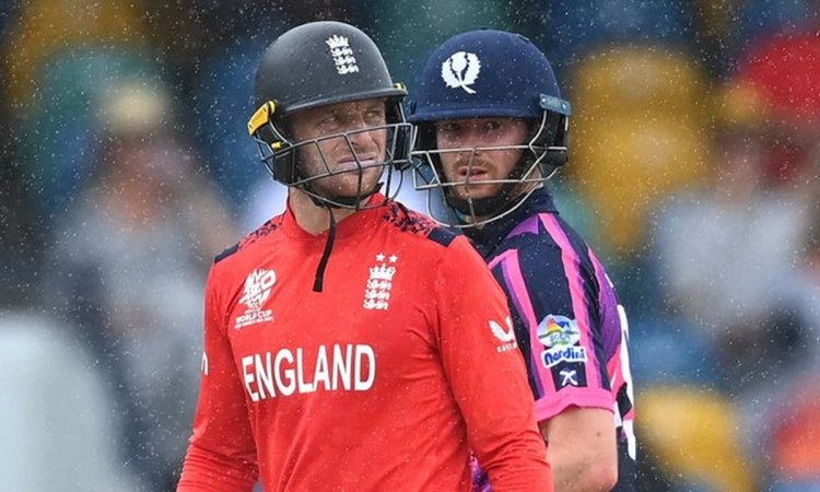 T20 World Cup 2024: Defending T20 Champions England Washed Out After Scotland Scare 