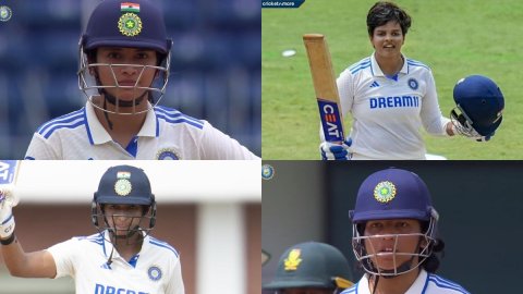 INDIA BECOMES FIRST TEAM TO SCORED 600 RUNS IN WOMEN'S TEST CRICKET HISTORY