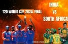 India vs South Africa T20 World Cup 2024 Final
