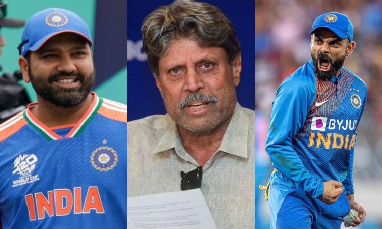 Rohit Sharma doesn't play like Virat Kohli, he doesn't jump says Kapil Dev