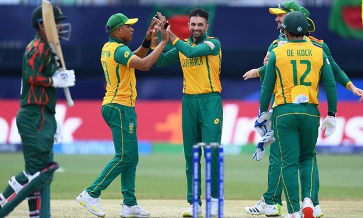 South Africa Beat Bangladesh By Four Runs At T20 World Cup 2024