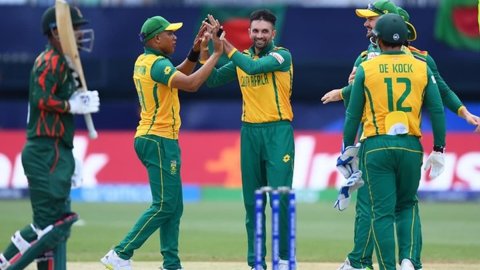 South Africa Beat Bangladesh By Four Runs At T20 World Cup 2024