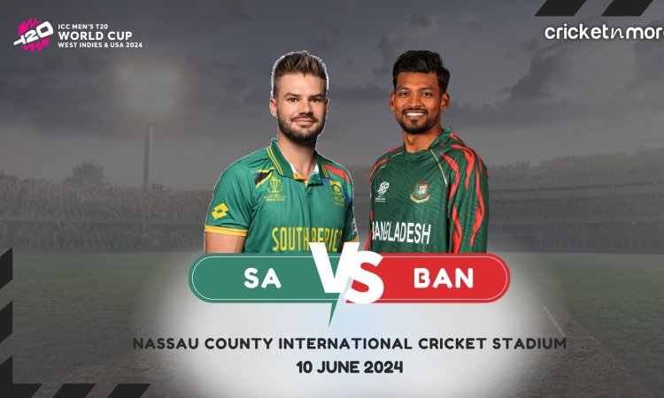 SA vs BAN Dream11 Prediction, T20 WC 2024: एडेन मार्कम या नाजमुल हुसैन शांतो? किसे बनाएं कप्तान; यहा