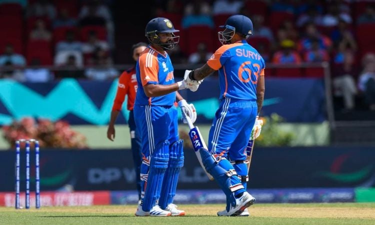 Semi Final 2, T20 WC 2024: रोहित और सूर्या ने खेली शानदार पारियां, भारत ने इंग्लैंड को दिया 172 रन का लक्ष्य 