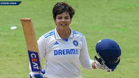 SHAFALI VERMA SCORED THE FASTEST DOUBLE HUNDRED IN WOMEN'S TEST CRICKET HISTORY