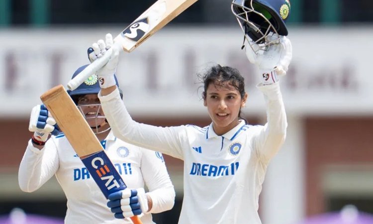 SMRITI MANDHANA & SHAFALI VARMA BECOMES THE FIRST PAIR TO SCORE 250 RUNS FOR THE FIRST WICKET IN WOM