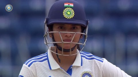 Smriti Mandhana first Indian woman in history has scored a Test 100 both home as well as away in bot