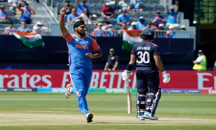 T20 WC 2024: अर्शदीप ने मचाया कोहराम, भारत ने USA को 110/8 के स्कोर पर रोका 