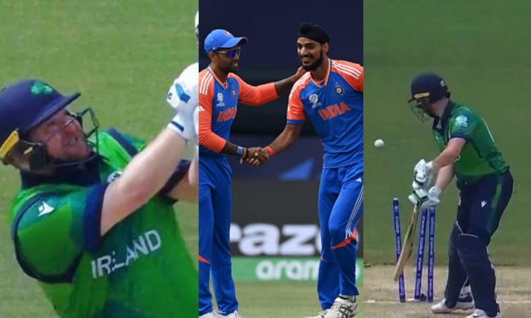 T20 WC 2024: IRE के खिलाफ अर्शदीप ने मचाया कोहराम, एक ही ओवर में स्टर्लिंग और बालबर्नी को किया आउट, 