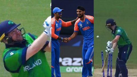 T20 WC 2024: IRE के खिलाफ अर्शदीप ने मचाया कोहराम, एक ही ओवर में स्टर्लिंग और बालबर्नी को किया आउट, 