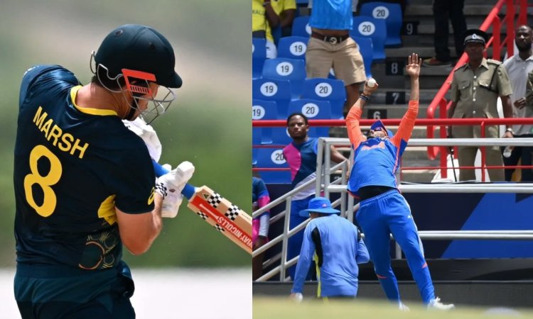 T20 WC 2024: अक्षर पटेल ने पकड़ा T20 WC 2024 का बेस्ट कैच! हवा में उछलकर एक हाथ से कैच पकड़कर खत्म क