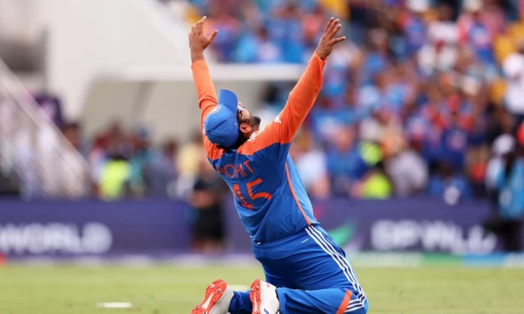 T20 World Cup जीतने के बाद बेहद खुश दिखाई दिए भारतीय कप्तान रोहित शर्मा, बताया कैसे जीत पाये ट्रॉफी