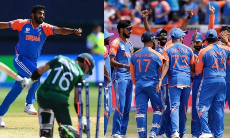 T20 WC 2024: रोमांचक मैच में भारत ने पाकिस्तान को 6 रन से हराया, जसप्रीत बुमराह ने गेंद से बिखेरा जा