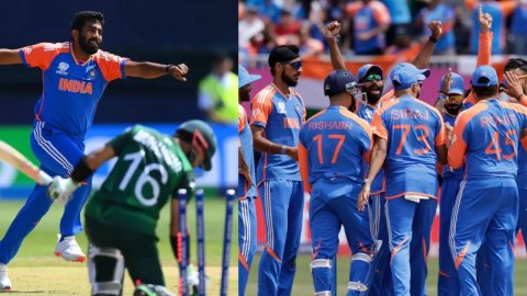 T20 WC 2024: रोमांचक मैच में भारत ने पाकिस्तान को 6 रन से हराया, जसप्रीत बुमराह ने गेंद से बिखेरा जा