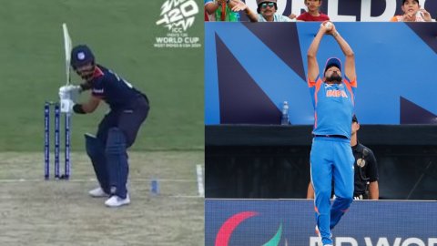 T20 WC 2024: सिराज ने बाउंड्री के पास लपका नितीश का अद्भुत कैच, बल्लेबाज रह गया भौंचक्का, देखें Vide