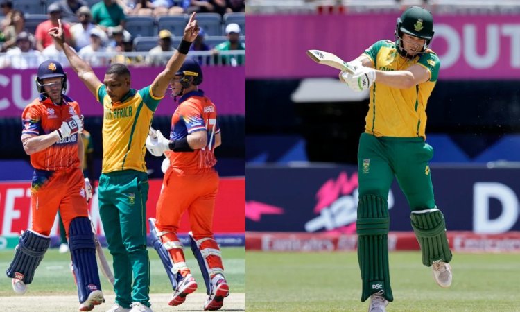 T20 WC 2024: SA की जीत में चमके बार्टमैन और मिलर, रोमांचक मैच में NED को 4 विकेट से दी मात 