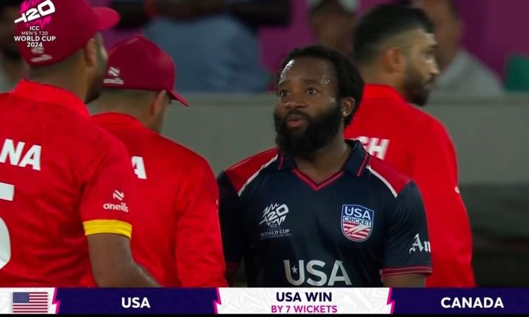 USA Defeated Canada by 7 Wickets in 2024 T20WC Opening match