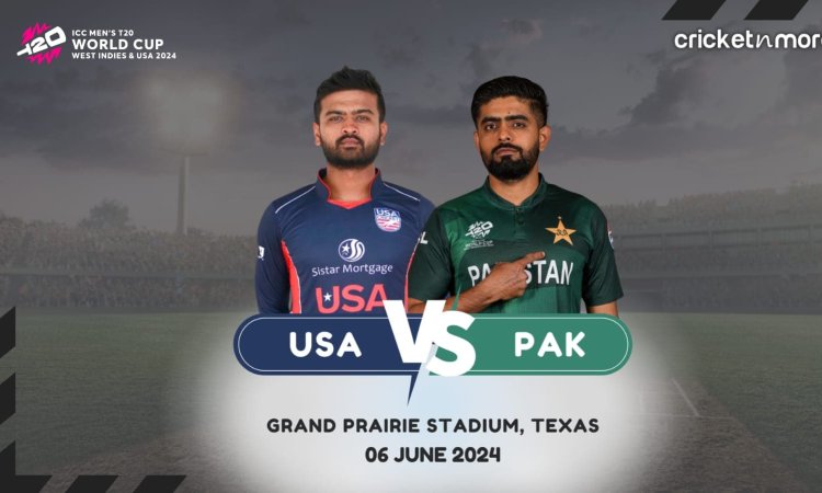 USA vs PAK Dream11 Prediction, T20 WC 2024: मोनंक पटेल या बाबर आज़म? किसे बनाएं कप्तान; यहां देखें F