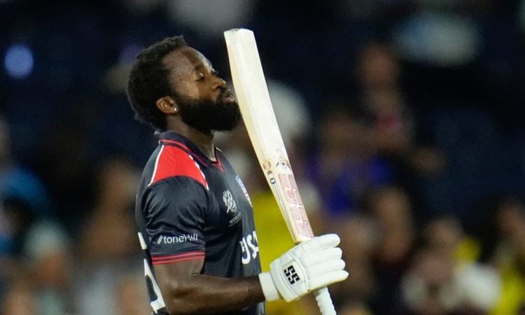 USA batter Aaron Jones smashes monstrous 103-meter six in 2024 T20 World Cup 2024 opener against Canada