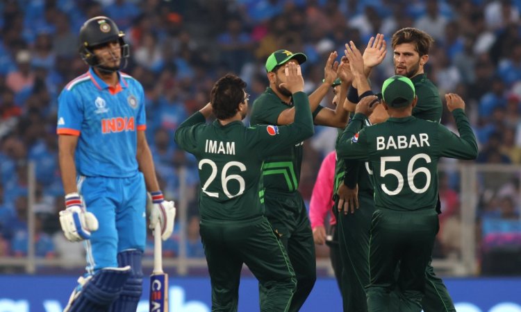 Ahmedabad : ICC Cricket World Cup Match Between India And Pakistan (Second Innings)  