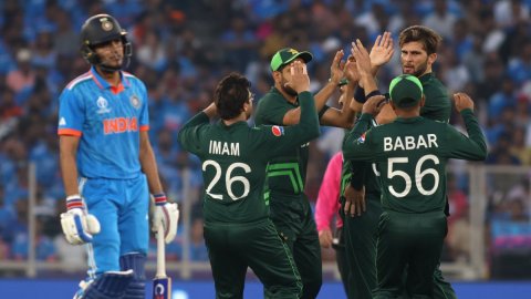 Ahmedabad : ICC Cricket World Cup Match Between India And Pakistan (Second Innings)  