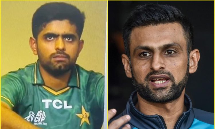 'मैं होता तो कैप्टेंसी छोड़ देता', T20 World Cup से बाहर हुआ पाकिस्तान तो बाबर आज़म पर भड़के शोएब मल