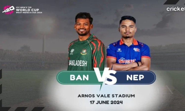 BAN vs NEP: Dream11 Prediction Match 37, ICC T20 World Cup 2024