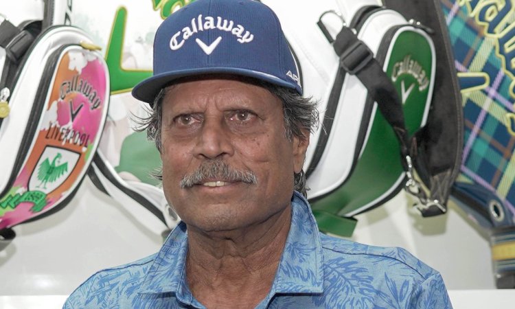 Bengaluru : Former Indian Cricketer Kapil Dev inaugurates First Golf Fitting Center