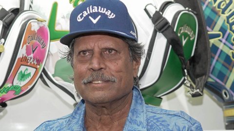 Bengaluru : Former Indian Cricketer Kapil Dev inaugurates First Golf Fitting Center