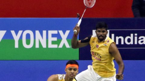 BWF rankings: Satwik-Chirag lose top spot, Srikanth descends four places