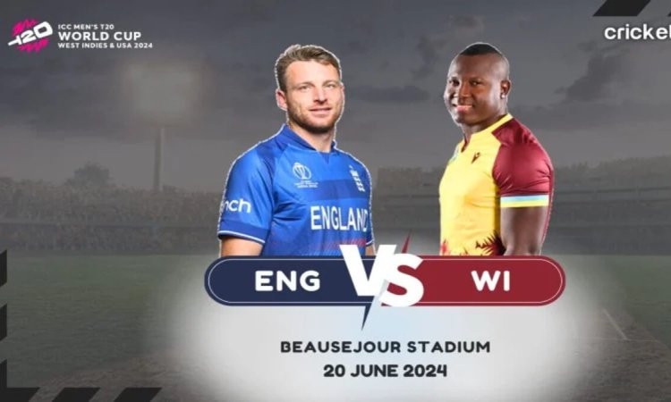 ENG vs WI: Dream11 Prediction Match 42, ICC T20 World Cup 2024