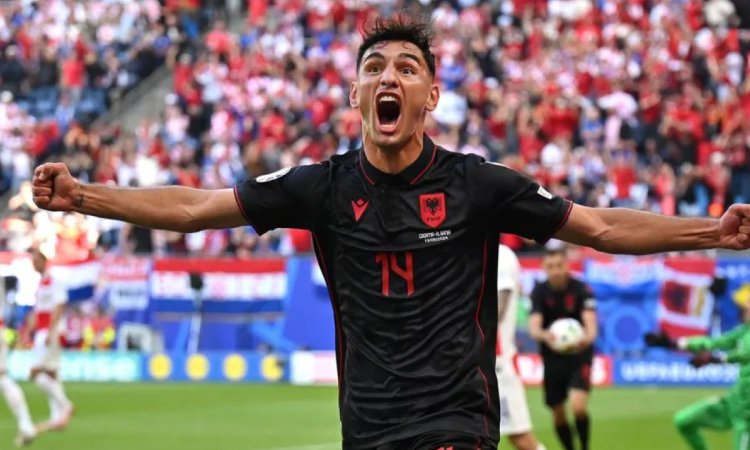 Euro 2024: Gjasula redeems himself with late equaliser as Albania hold Croatia 2-2