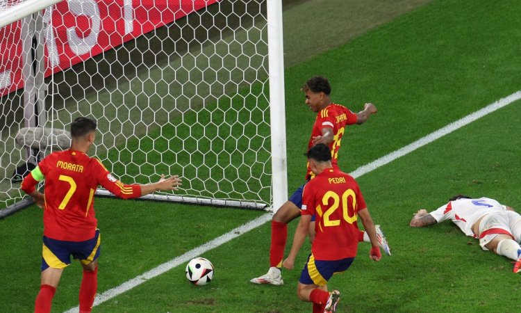 Euro 2024: Spain edge Italy 1-0 to seal round of 16 spot