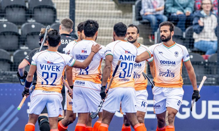 FIH Pro League: Indian men's hockey team defeats reigning World Champion Germany 3-0