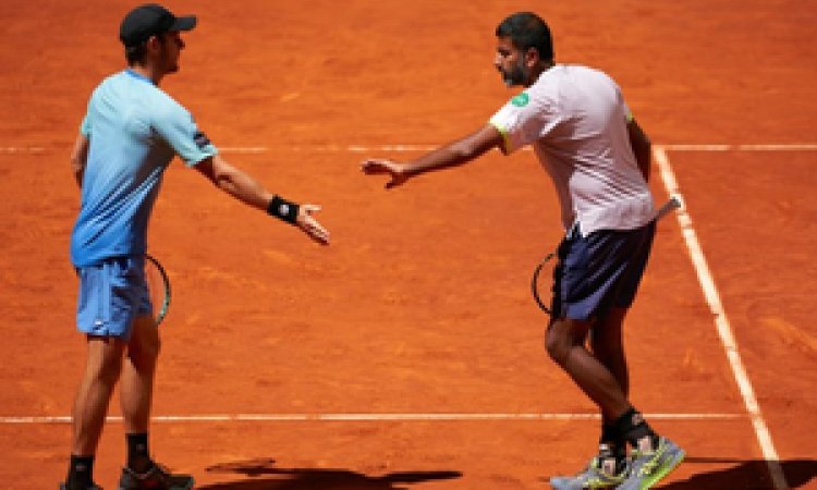 French Open: Bopanna/Ebden lose to Italian pair, crash out in semis