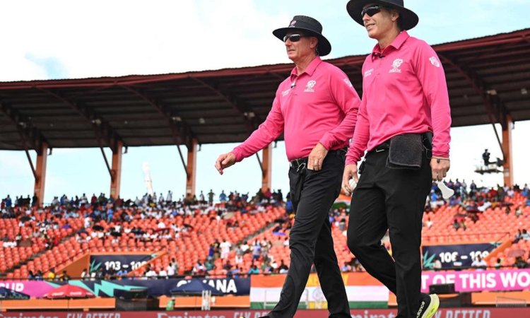 Gaffaney, Illingworth named on-field umpires for India v South Africa final of the ICC Men's T20 Wor