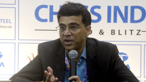 GM Vishy Anand to inaugurate FIDE World Junior Chess Championship in Gandhinagar