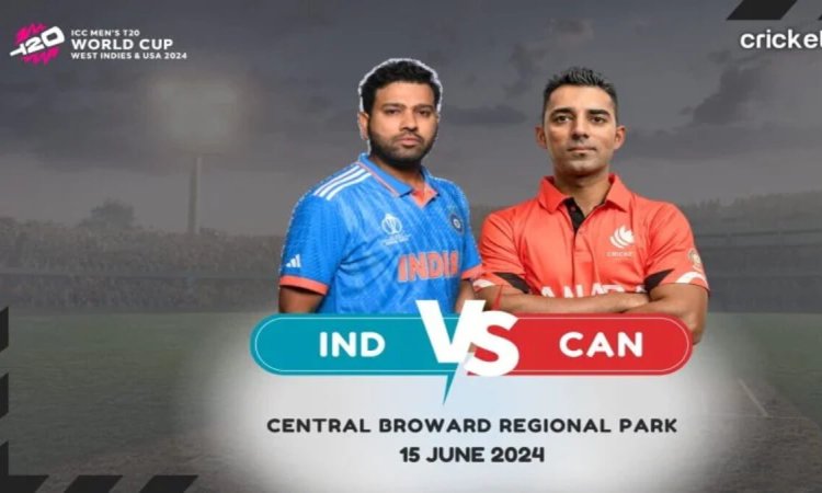 IND vs CAN: Dream11 Prediction Match 33, ICC T20 World Cup 2024