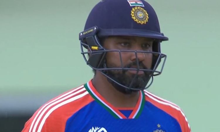  t20 world cup 2024 RAIN STOPPED PLAy India 65 for 2 from 8 overs in semifinal